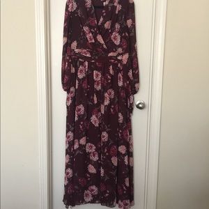 Gal Meets Glam Georgia Chiffon Maxi Dress